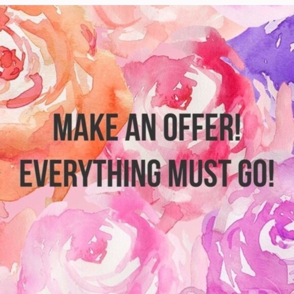 EVERYTHING MUST GO